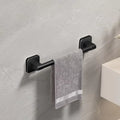 Toallero de Pared para Baño Doble Barra 2 Niveles Sin Taladro 30/40/50CM ABS Multifuncional
