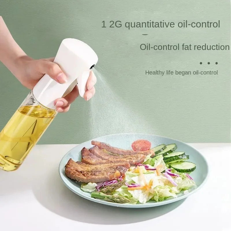 Botella Pulverizadora de Aceite para Cocina Spray de Aceite de Oliva y BBQ Multifuncional