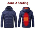 Chaqueta Térmica USB con Calefacción para Hombre Abrigo Eléctrico de Invierno para Exterior y Deportes