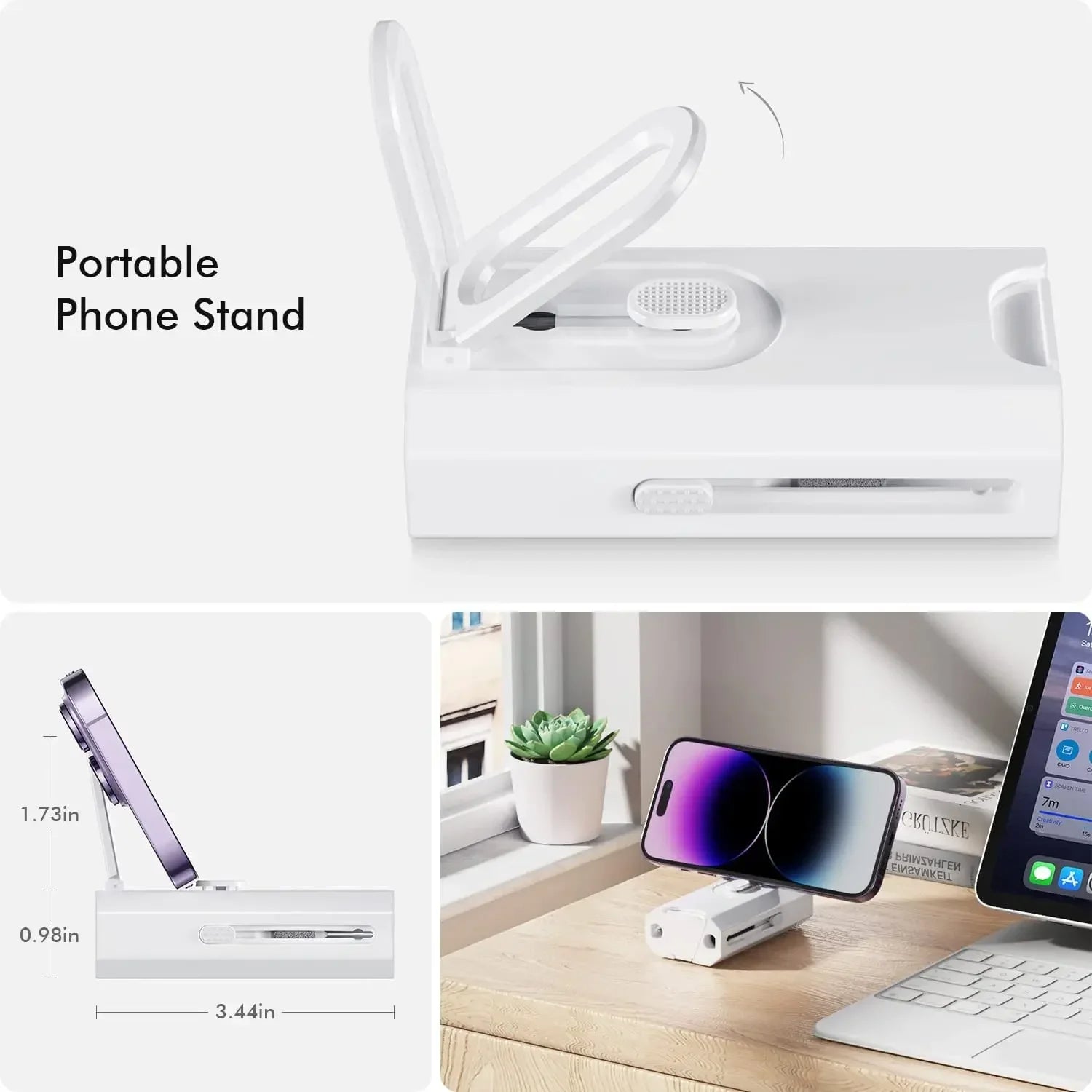 Kit de Limpieza Electrónica 8 en 1 Multifuncional para Auriculares, Teclado, Laptop, Celular, PC y Cámara