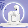 Auriculares Bluetooth Inalámbricos T2 Originales Transparentes HIFI con Pantalla LED y Sonido Estéreo