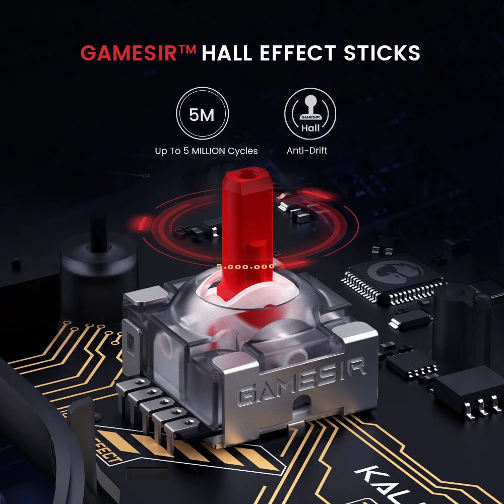 GameSir Kaleid Control Wired para Xbox Series X/S y Xbox One con Joystick de Efecto Hall