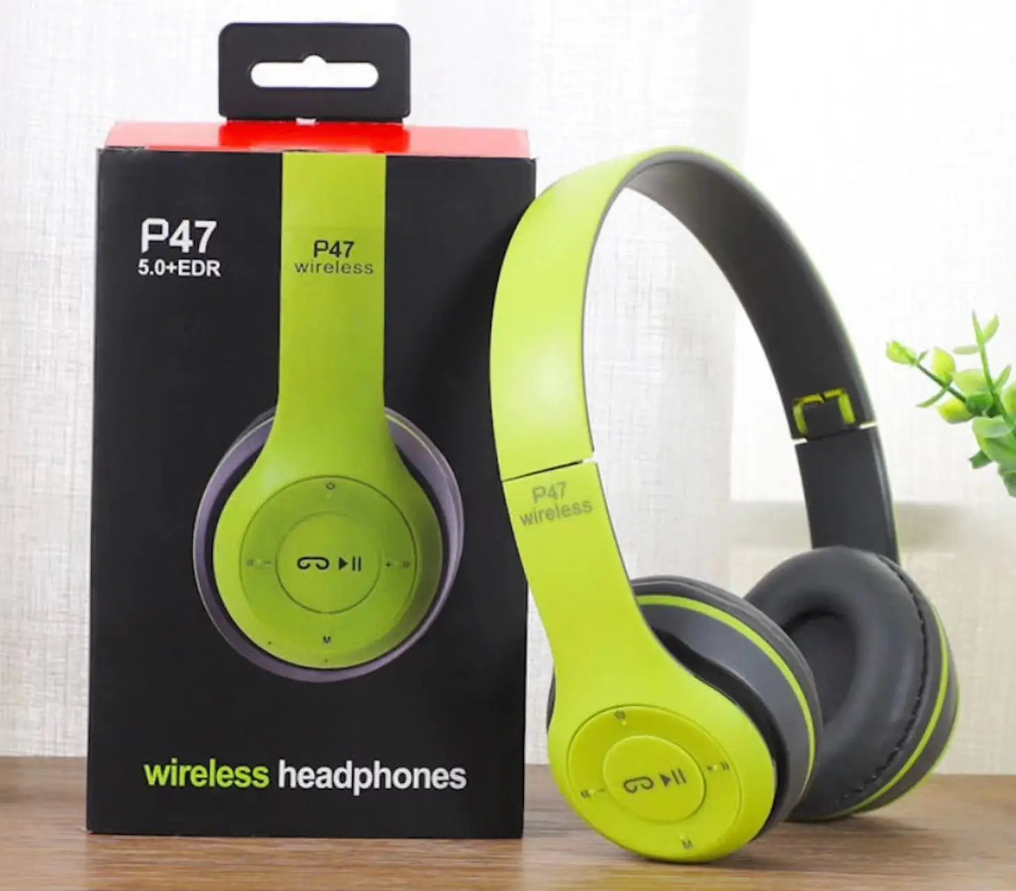 Auriculares Bluetooth 5.0 P47 TWS Stereo con Micrófono para Samsung, iPhone, Android e IOS