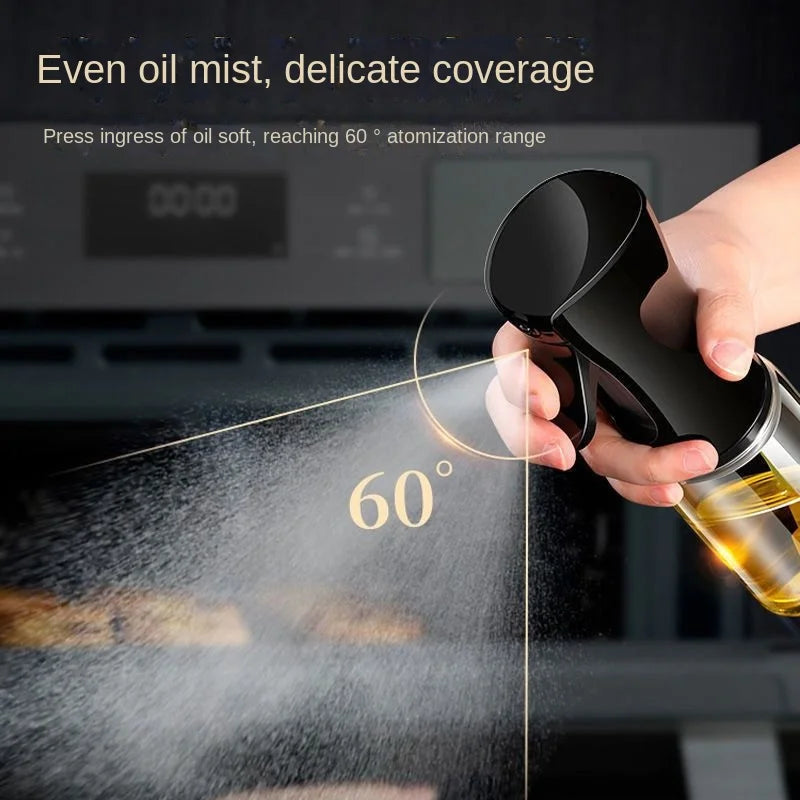Botella Pulverizadora de Aceite para Cocina Spray de Aceite de Oliva y BBQ Multifuncional
