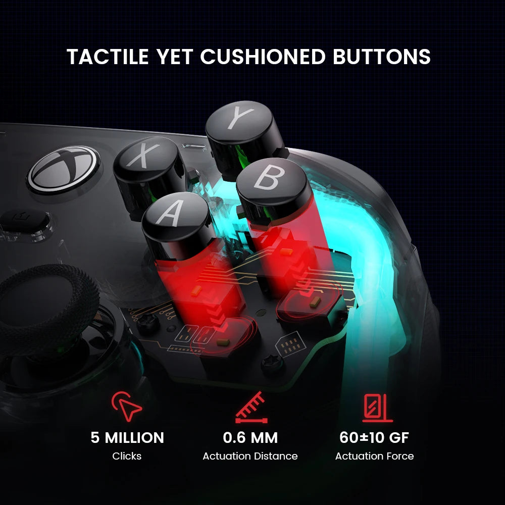 GameSir Kaleid Control Wired para Xbox Series X/S y Xbox One con Joystick de Efecto Hall