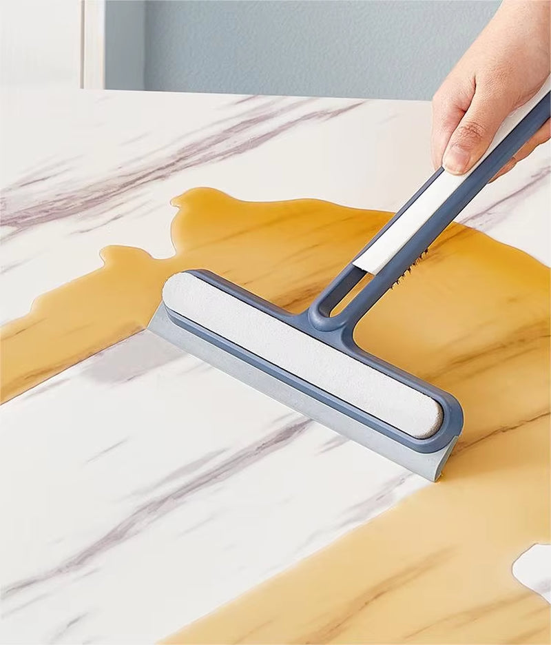 Limpiador de Vidrios de Silicona 1PC Escurridor para Parabrisas, Ventanas, Baño y Cocina