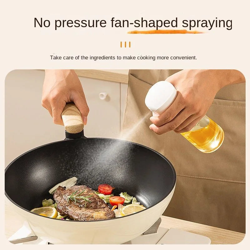 Botella Pulverizadora de Aceite para Cocina Spray de Aceite de Oliva y BBQ Multifuncional