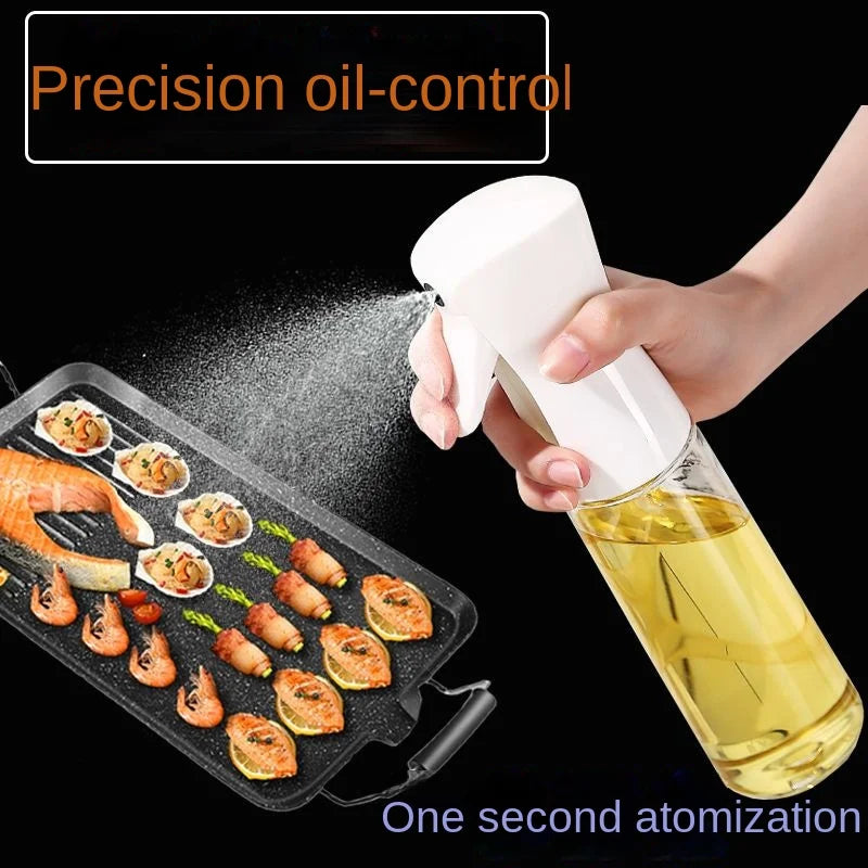 Botella Pulverizadora de Aceite para Cocina Spray de Aceite de Oliva y BBQ Multifuncional